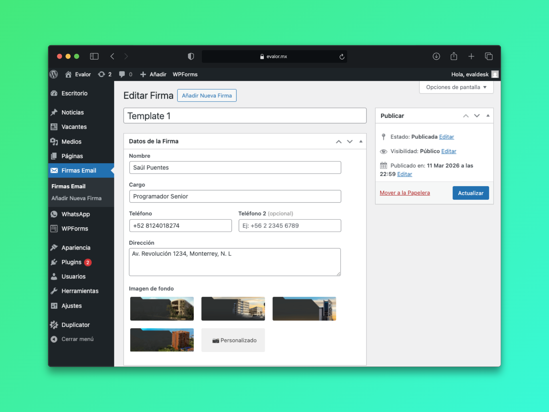 Evalor — Corporate Website 3