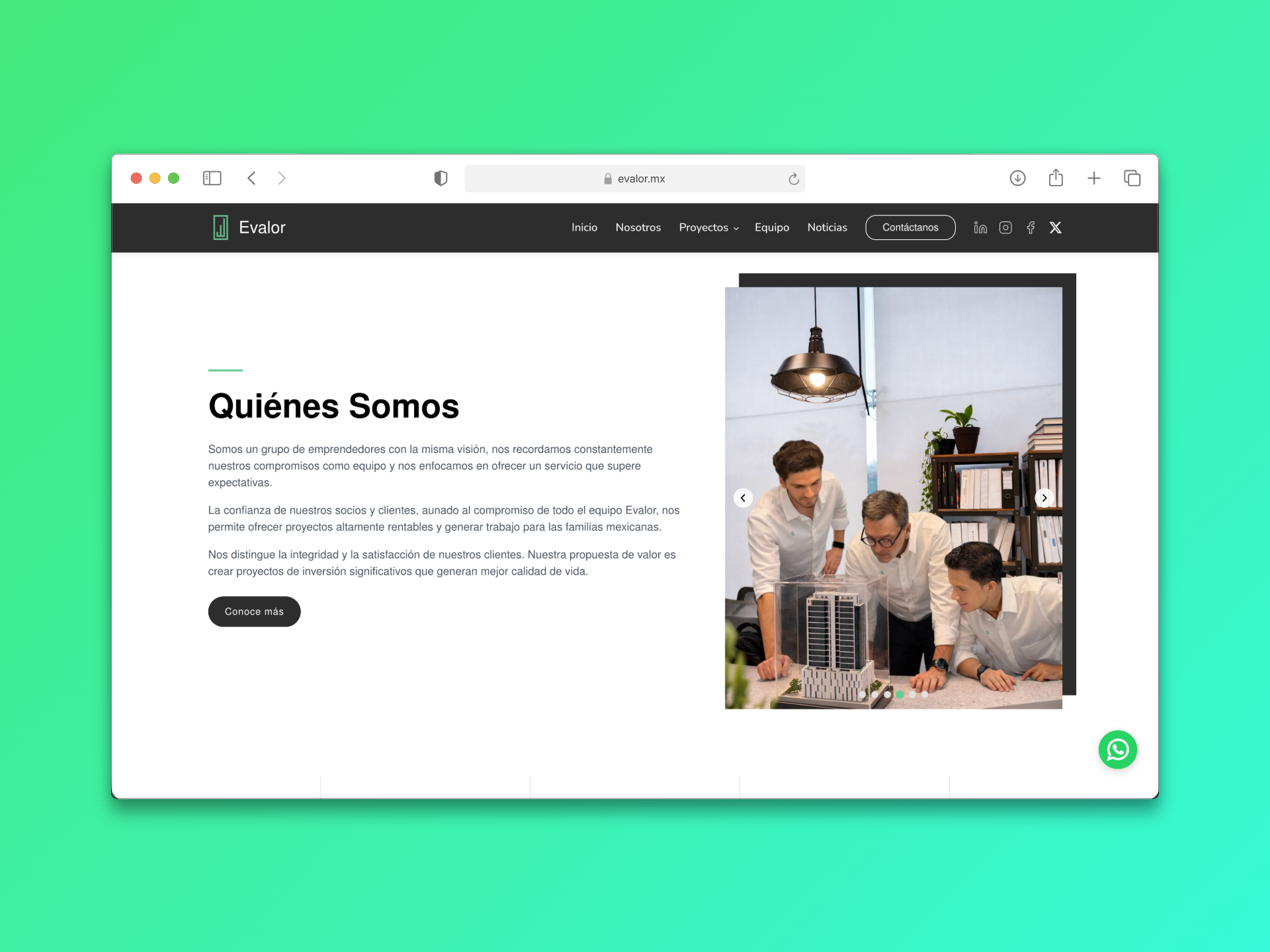Evalor — Corporate Website 4