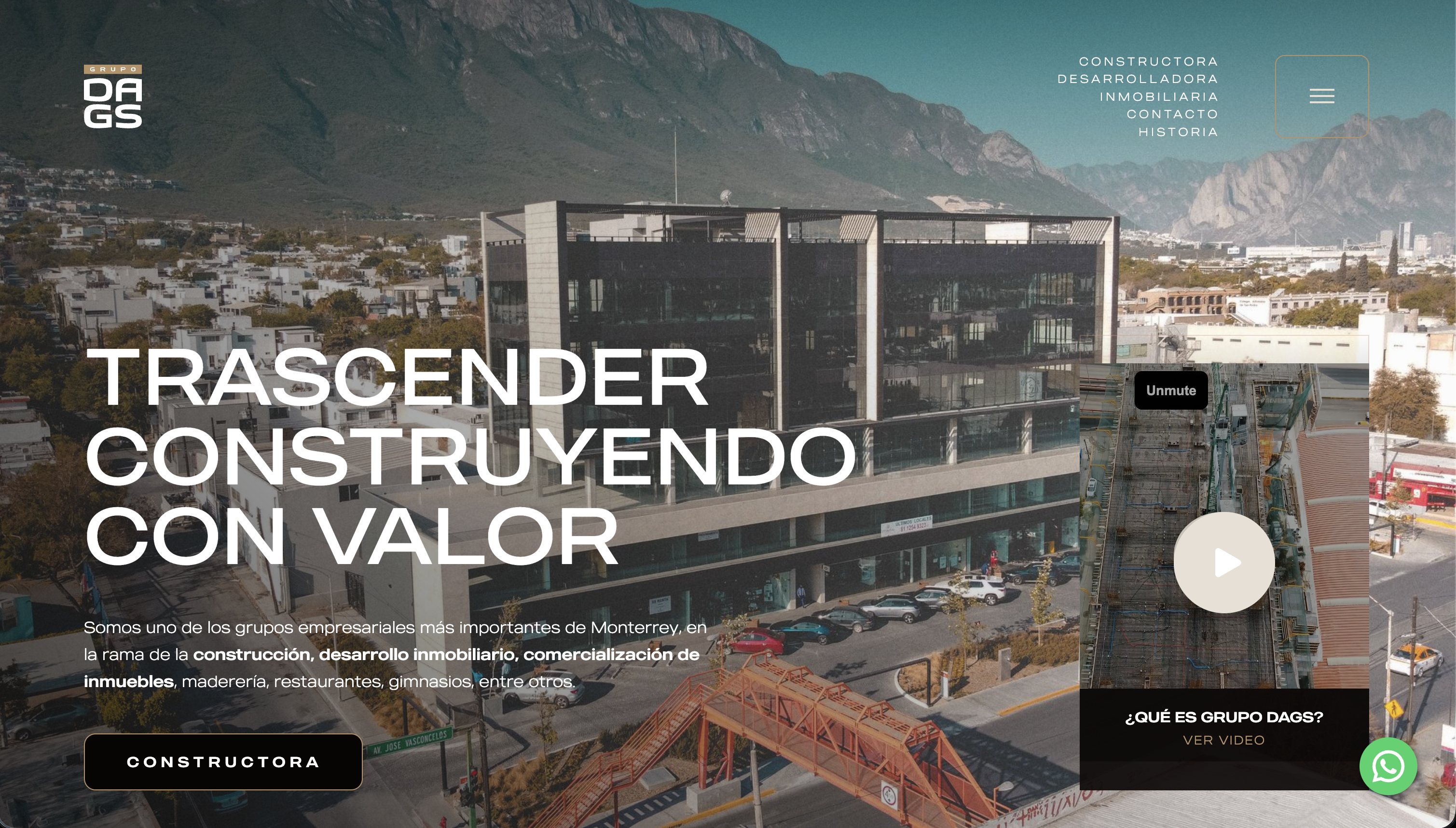 Grupo DAGS — Corporate Website